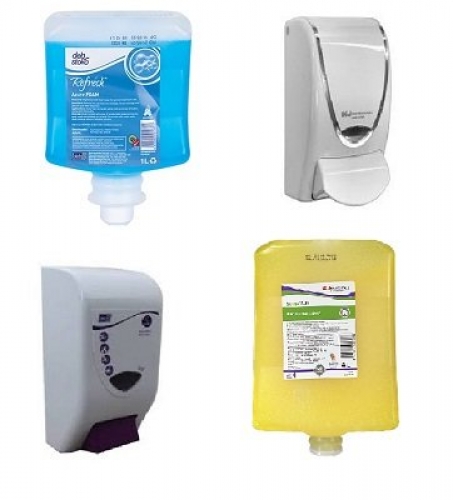 Deb Stoko Hand Cleaners and Dispensers